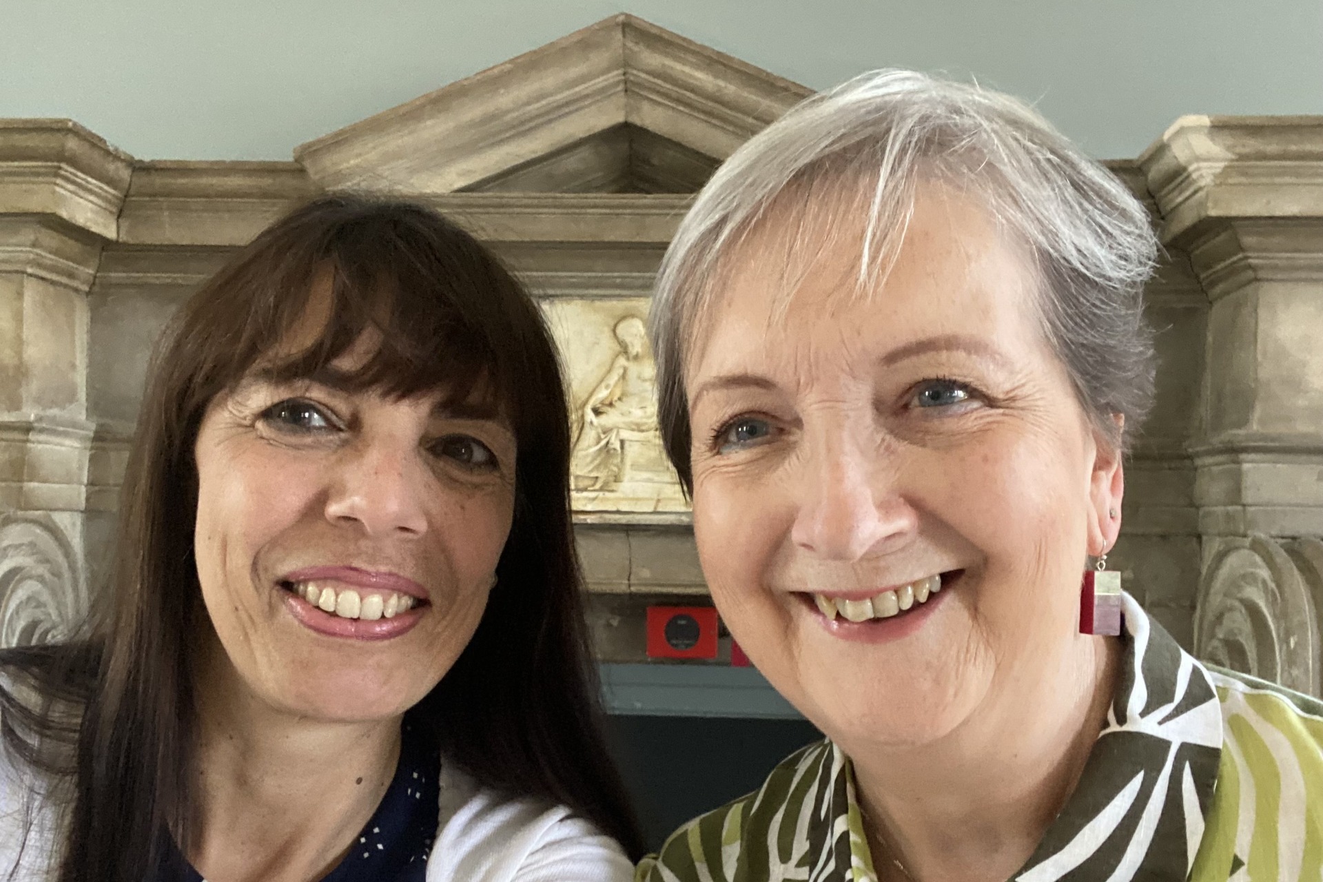 The curators of FIILI in 2025: Enrica Ferrara and Catherine Dunne
